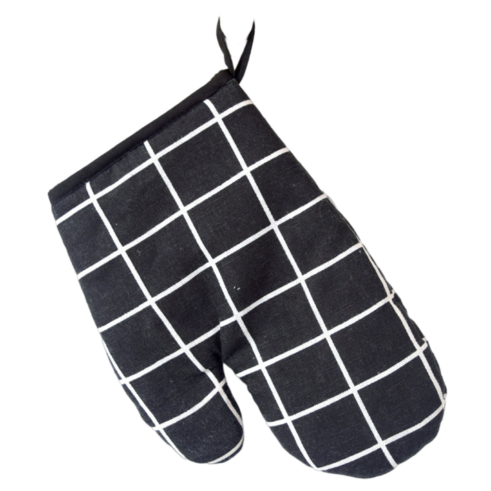 thumbnail image 2 of Juego de Guantes y Sujeta Ollas - Resistentes al Calor, de Algodón, Antideslizantes, para Cocinar al Horno, 2 of 2